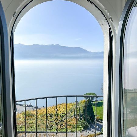 Room With 360° View Overlooking Lake Geneva And Alps Puidoux Esterno foto